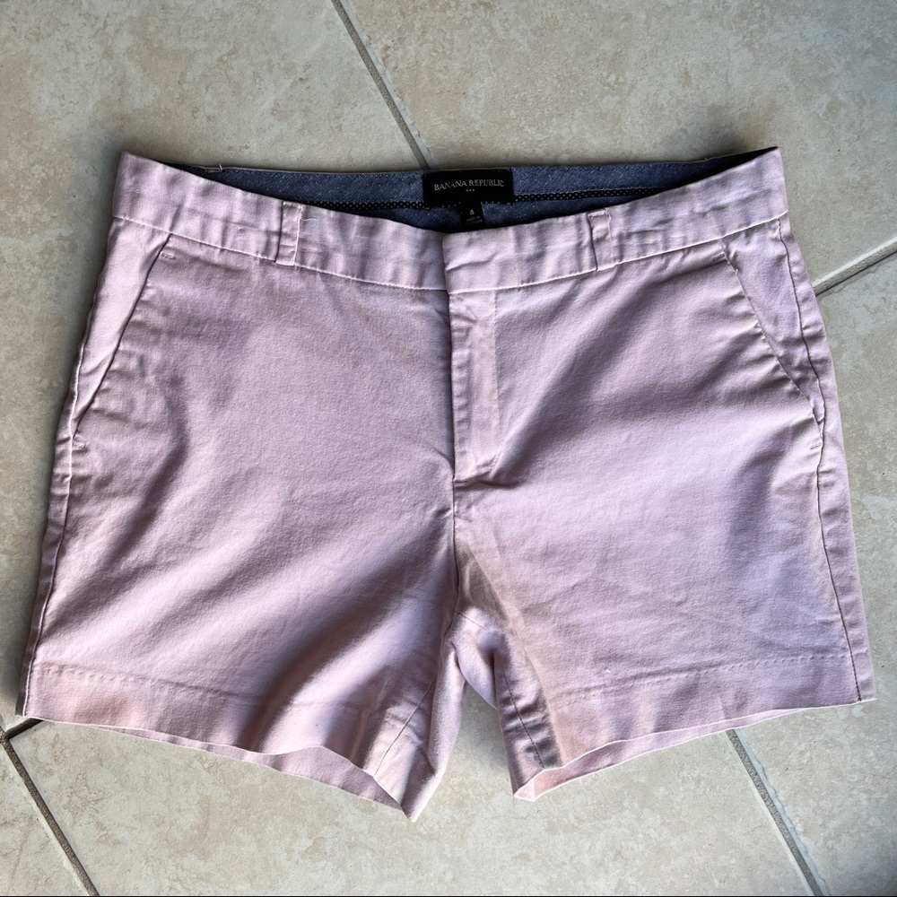 Banana Republic Flat Front Authentic Chino Short